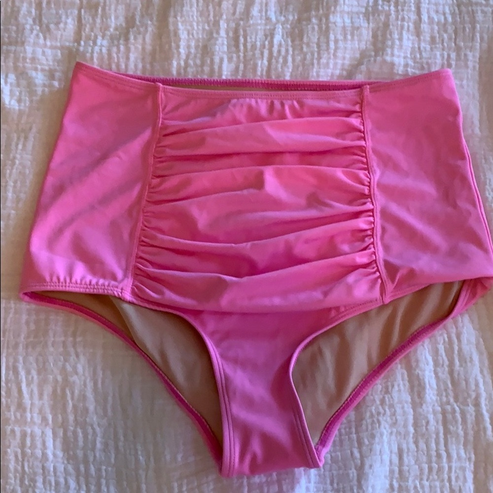 KJ Ruched Poppin Pink Bottoms